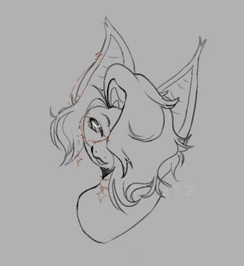 Stylized headshot